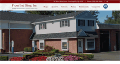 Desktop Screenshot of frontendshopinc.com
