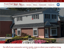 Tablet Screenshot of frontendshopinc.com